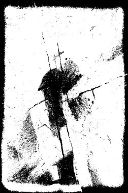 Siyah ve beyaz grunge arka planı. Kentsel tarzdaki soyut kirli desen