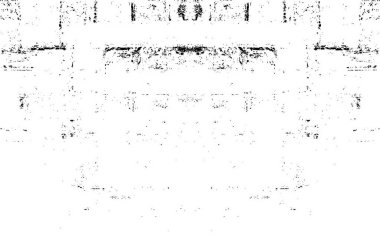 Klasik siyah beyaz monokrom grunge dokusu. Mürekkep lekeleri, sıçramalar, çizgiler.