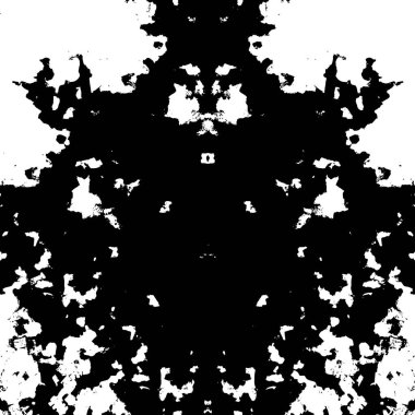 Klasik siyah beyaz monokrom grunge dokusu. Mürekkep lekeleri, sıçramalar, çizgiler.