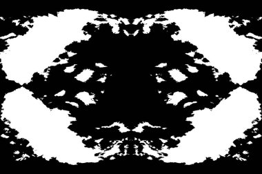 Klasik siyah beyaz monokrom grunge dokusu. Mürekkep lekeleri, sıçramalar, çizgiler.