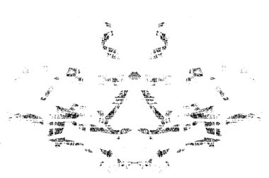 Klasik siyah beyaz monokrom grunge dokusu. Mürekkep lekeleri, sıçramalar, çizgiler.