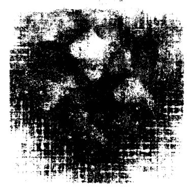 Siyah beyaz desenli, lekeli, çizikli ve çizgili sıkıntılı bir arka plan. Soyut vektör illüstrasyonu