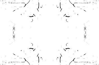 soyut siyah ve beyaz grunge şablonu, vektör illüstrasyonu