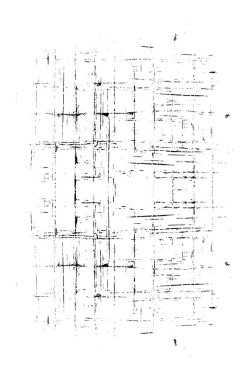 arkaplan için soyut simetrik siyah ve beyaz grunge şablonu, vektör illüstrasyonu