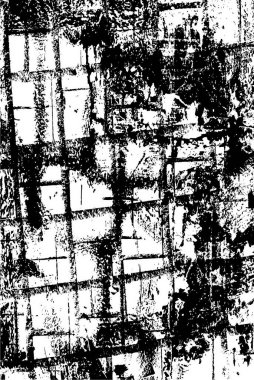 arkaplan için soyut siyah ve beyaz grunge şablonu, vektör illüstrasyonu