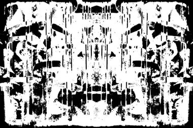 arkaplan için soyut siyah ve beyaz grunge şablonu, vektör illüstrasyonu