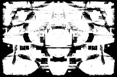 arkaplan için soyut siyah ve beyaz grunge şablonu, vektör illüstrasyonu