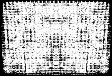 arkaplan için soyut siyah ve beyaz grunge şablonu, vektör illüstrasyonu