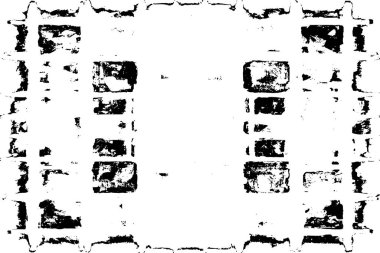 arkaplan için soyut siyah ve beyaz grunge şablonu, vektör illüstrasyonu