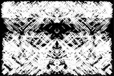 arkaplan için soyut siyah ve beyaz grunge şablonu, vektör illüstrasyonu