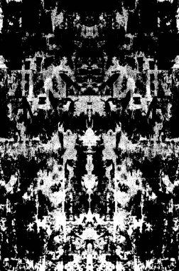 soyut siyah ve beyaz grunge şablonu, vektör illüstrasyonu