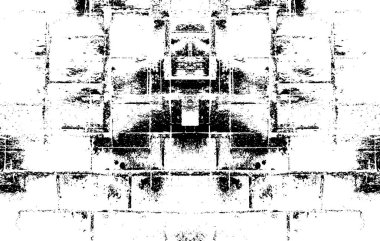 soyut siyah ve beyaz grunge şablonu, vektör illüstrasyonu