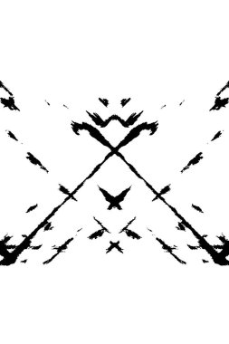 soyut siyah ve beyaz grunge şablonu, vektör illüstrasyonu