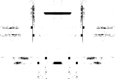 Tek renkli ağ benzersiz bir illüstrasyon. siyah ve beyaz tasarım.
