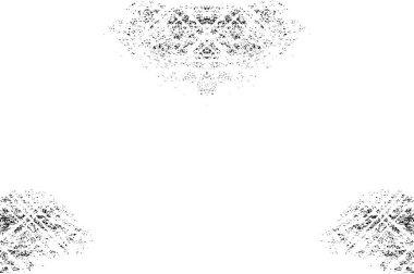 soyut siyah ve beyaz grunge şablonu, vektör illüstrasyonu