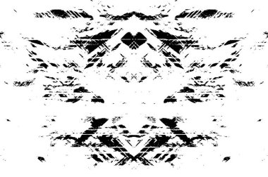 soyut siyah ve beyaz grunge şablonu, vektör illüstrasyonu