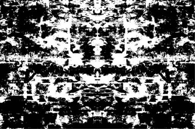 soyut siyah ve beyaz grunge şablonu, vektör illüstrasyonu