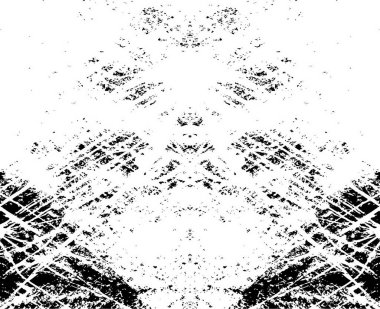 Tek renkli ağ benzersiz bir illüstrasyon. siyah ve beyaz tasarım.