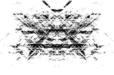 Tek renkli ağ benzersiz bir illüstrasyon. siyah ve beyaz tasarım.