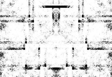 Tek renkli ağ benzersiz bir illüstrasyon. siyah ve beyaz tasarım.