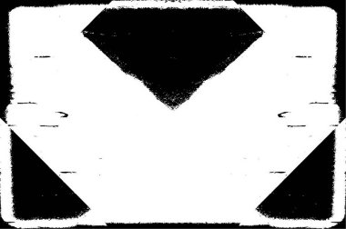 soyut siyah ve beyaz grunge şablonu, vektör illüstrasyonu