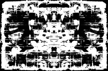 soyut siyah ve beyaz grunge şablonu, vektör illüstrasyonu