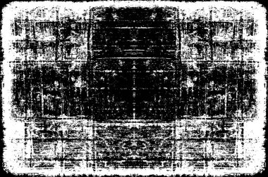 soyut siyah ve beyaz grunge şablonu, vektör illüstrasyonu