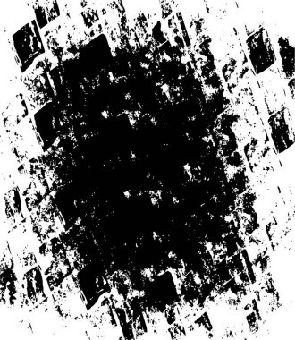 soyut siyah ve beyaz grunge şablonu, vektör illüstrasyonu