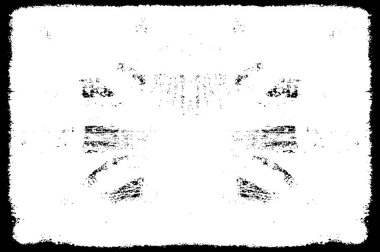 soyut siyah ve beyaz grunge şablonu, vektör illüstrasyonu