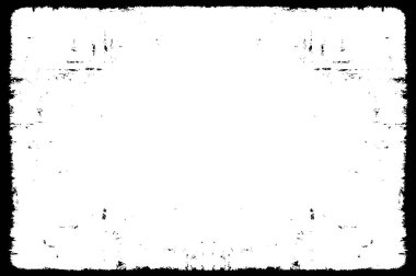 soyut siyah ve beyaz grunge şablonu, vektör illüstrasyonu