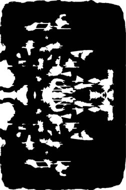 soyut siyah ve beyaz grunge şablonu, vektör illüstrasyonu