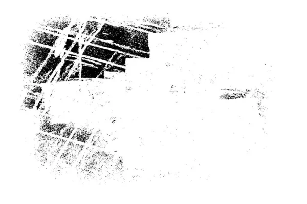 Superficie Blanca Con Arañazos Negros Superficie Dañada Áspera — Archivo Imágenes Vectoriales