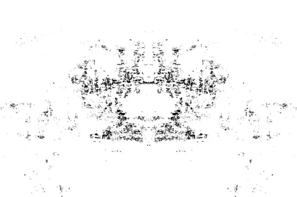 Abstraktes Hintergrundbild Schwarz Weiß Muster Mit Kratzern — Stockvektor