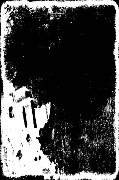 抽象的な背景画像 傷が付いている黒と白のパターン — ストックベクタ