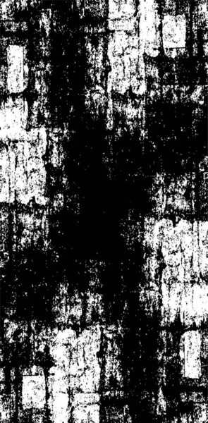 Абстрактний Ретро Шаблон Подряпинами Чорно Біла Пошкоджена Поверхня — стоковий вектор