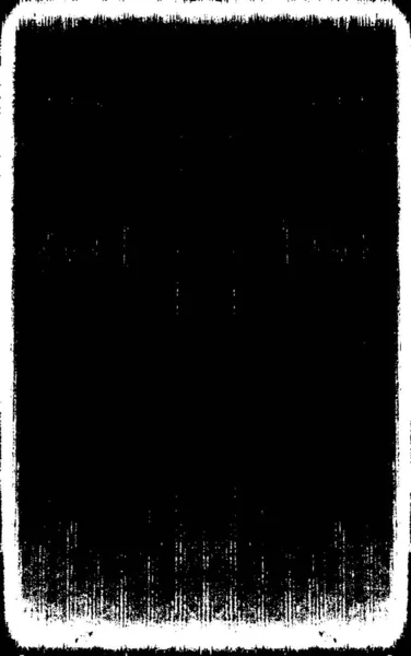 Abstract Retro Template Met Krassen Zwart Wit Beschadigd Oppervlak — Stockvector
