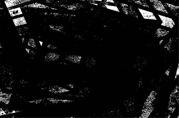 Старий Гранж Безшовна Чорно Біла Текстура Старий Гранжевий Безшовний Темний — стоковий вектор