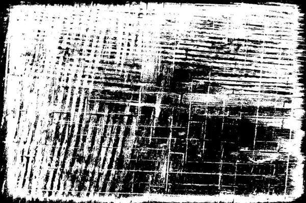 Старий Гранж Безшовна Чорно Біла Текстура Старий Гранжевий Безшовний Темний — стоковий вектор