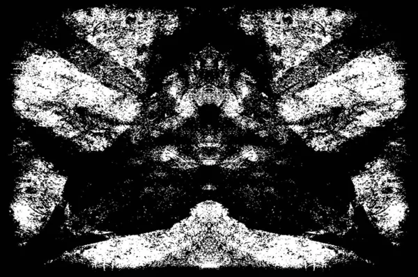 Абстрактная Поверхность Царапинами Черно Белый Фон — стоковый вектор
