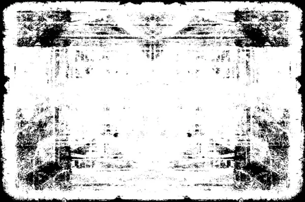 Abstraktní Povrch Škrábanci Hrubé Černobílé Pozadí — Stockový vektor