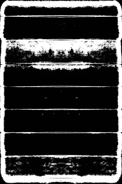Tísnivé Pozadí Černé Bílé Textuře Škrábance Linky — Stockový vektor
