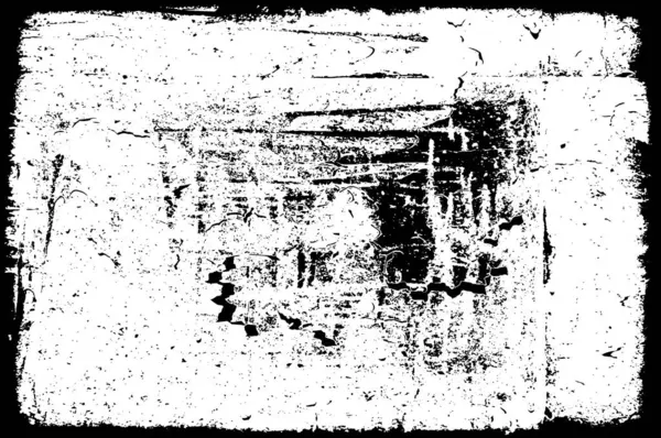 Astratto Vecchio Grunge Sfondo Bianco Nero — Vettoriale Stock