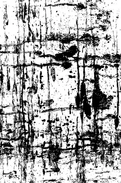 Abstrakte Vintage Tapeten Schwarz Weiße Kratzer Mit Flecken Beschädigte Oberfläche — Stockvektor