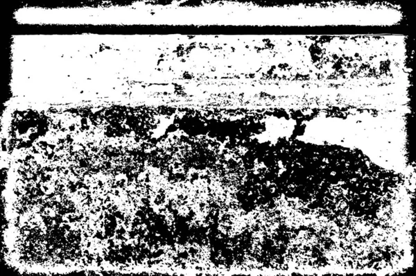 Грубий Чорно Білий Фон Візерунок Подряпинами Плямами — стоковий вектор