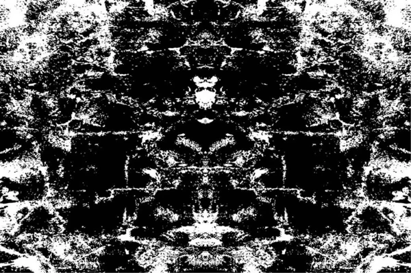 Абстрактний Фон Візерунок Подряпинами Плямами Чорно Біла Ілюстрація — стоковий вектор