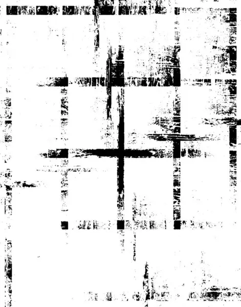 Αφηρημένο Φόντο Μοτίβο Γρατσουνιά Και Λεκέδες Ασπρόμαυρη Απεικόνιση — Διανυσματικό Αρχείο