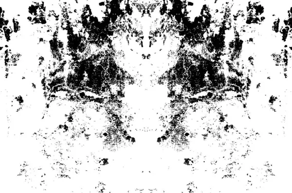 Черно Белая Иллюстрация Абстрактный Монохромный Фон Пластырь Царапинами Ножницами — стоковый вектор