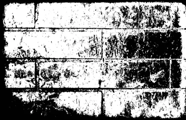 Rough Black White Texture Vector Distressed Overlay Texture Grunge Background — ภาพเวกเตอร์สต็อก