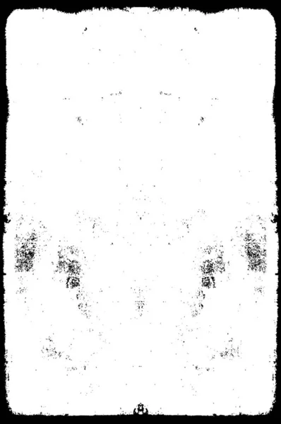 Rough Black White Texture Vector Distressed Overlay Texture Grunge Background — 스톡 벡터