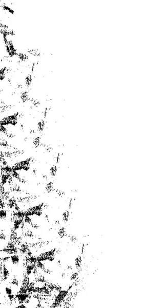 Rough Black White Texture Vector Distressed Overlay Texture Grunge Background — Διανυσματικό Αρχείο